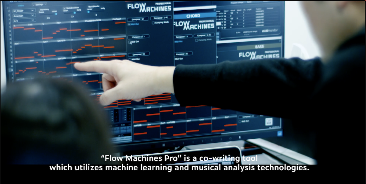 La machine à flux de Sony utilise des technologies d'apprentissage automatique et d'analyse musicale pour coécrire de la musique.